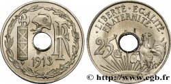 Essai de 25 centimes par Pillet, grand module, premier projet 1913 Paris GEM.73 2