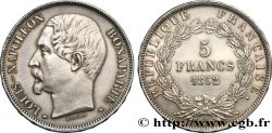 5 francs Louis-Napoléon, J.J. BARRE 1852 Paris F.328/1