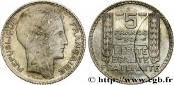 Essai de 5 Francs Turin en argent 1929 Paris GEM.140 1 SUP58