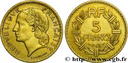 5 francs Lavrillier, bronze-aluminium 1947  F.337/9 TTB50