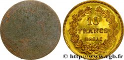 Essai Uniface de 10 francs en bronze doré n.d. Paris VG.2760  SUP62