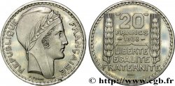 Essai de 20 francs Turin, tranche inscrite 1938  GEM.200 5 SPL64