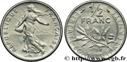1/2 franc Semeuse, Frappe MÉDAILLE 1968 Paris F.198/7 var. VF35