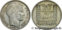 20 francs Turin, rameaux longs, frappe MÉDAILLE 1933  F.400/5 var. TTB45