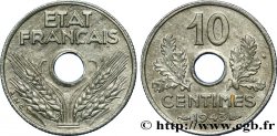 10 centimes État français, petit module 1943 F.142/2