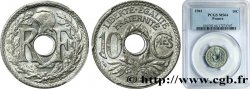 10 centimes Lindauer en zinc, Cmes non souligné et millésime sans points 1941  F.140A/1