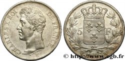 5 francs Charles X, 1er type 1825 Lille F.310/14