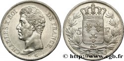 5 francs Charles X, 1er type 1826 Lille F.310/27