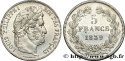 5 francs IIe type Domard 1839 Rouen F.324/76 TTB52