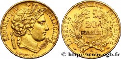 20 francs or Cérès 1849 Paris F.529/1