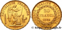 20 francs or Génie, IIIe République 1886 Paris F.533/9