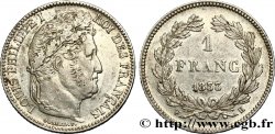 1 franc Louis-Philippe, couronne de chêne 1833 La Rochelle F.210/18