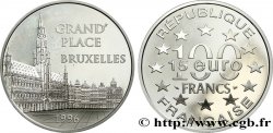 Belle Épreuve 15 euro / 100 francs - La Grand’Place (Bruxelles, Belgique) 1996 Paris F.2023 1