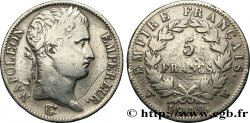 5 francs Napoléon Empereur, Empire français 1809 Lille F.307/13