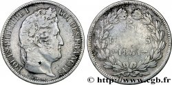 5 francs Ier type Domard, tranche en creux 1831 Strasbourg F.319/1