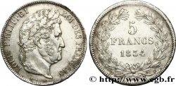 5 francs IIe type Domard 1834 Lyon F.324/32