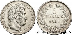 5 francs IIe type Domard 1841 Strasbourg F.324/92