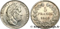 5 francs IIe type Domard 1843 Lille F.324/104