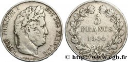 5 francs IIIe type Domard 1844 Bordeaux F.325/4