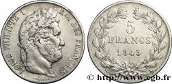 5 francs IIIe type Domard 1845 Paris F.325/6