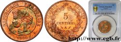 5 centimes Cérès 1880 Paris F.118/21