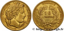 10 francs or Cérès, IIe République 1850 Paris F.504/1