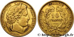 10 francs or Cérès, IIe République 1850 Paris F.504/2