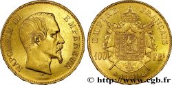 100 francs or Napoléon III, tête nue 1857 Paris F.550/4