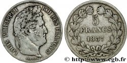 5 francs IIe type Domard 1837 Rouen F.324/62