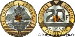 20 francs Mont Saint-Michel, BE (Belle Épreuve) 1998 Pessac F.403/14 var.