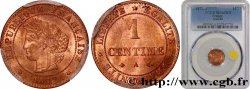 1 centime Cérès 1872 Paris F.104/1 SPL63 PCGS
