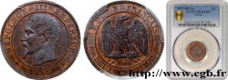 Deux centimes Napoléon III, tête nue 1855 Strasbourg F.107/24