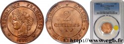 2 centimes Cérès 1892 Paris F.109/18
