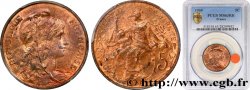 5 centimes Daniel-Dupuis 1909  F.119/20 SPL63 PCGS