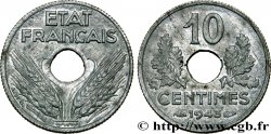 10 centimes État français, petit module 1943  F.142/2