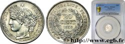 20 centimes Cérès, IIe République 1850 Paris F.146/2 FDC65 PCGS