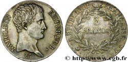 5 francs Napoléon Empereur, Calendrier révolutionnaire 1805 Paris F.303/2 TTB50