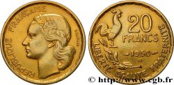 20 francs G. Guiraud, 3 faucilles 1950 Beaumont-Le-Roger F.402/5
