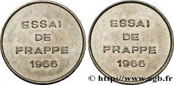 Essai de frappe d’un module de 1/2 franc 1966  GEM.91 17