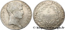 5 francs Napoléon Empereur, Calendrier révolutionnaire 1805 Toulouse F.303/13