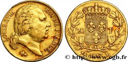 20 francs or Louis XVIII, tête nue 1817 Bayonne F.519/7