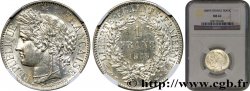 1 franc Cérès, IIe République 1849 Paris F.211/1