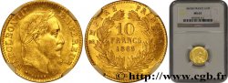 10 francs or Napoléon III, tête laurée 1865 Strasbourg F.507A/10