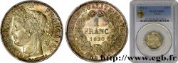 1 franc Cérès, IIe République 1850 Paris F.211/4