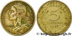 5 centimes Marianne 1967 Paris F.125/3