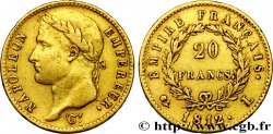 20 francs or Napoléon tête laurée, Empire français 1812 Bayonne F.516/24