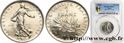 Essai de 1 franc Semeuse, nickel 1959 Paris F.226/3 FDC66 PCGS