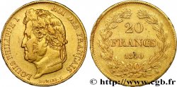 20 francs or Louis-Philippe, Domard 1840 Paris F.527/22