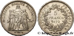 5 francs Hercule 1870 Paris F.334/1 TTB45