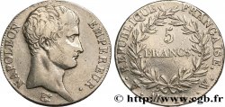 5 francs Napoléon empereur, calendrier révolutionnaire 1805 Lille F.303/29